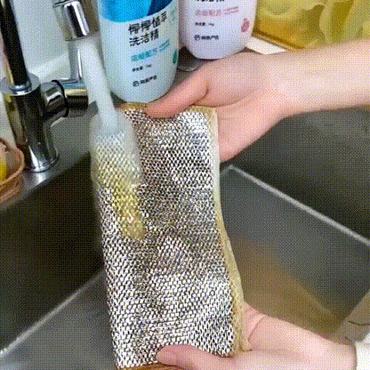 Chiffons à vaisselle multi-usages en fil métallique 2
