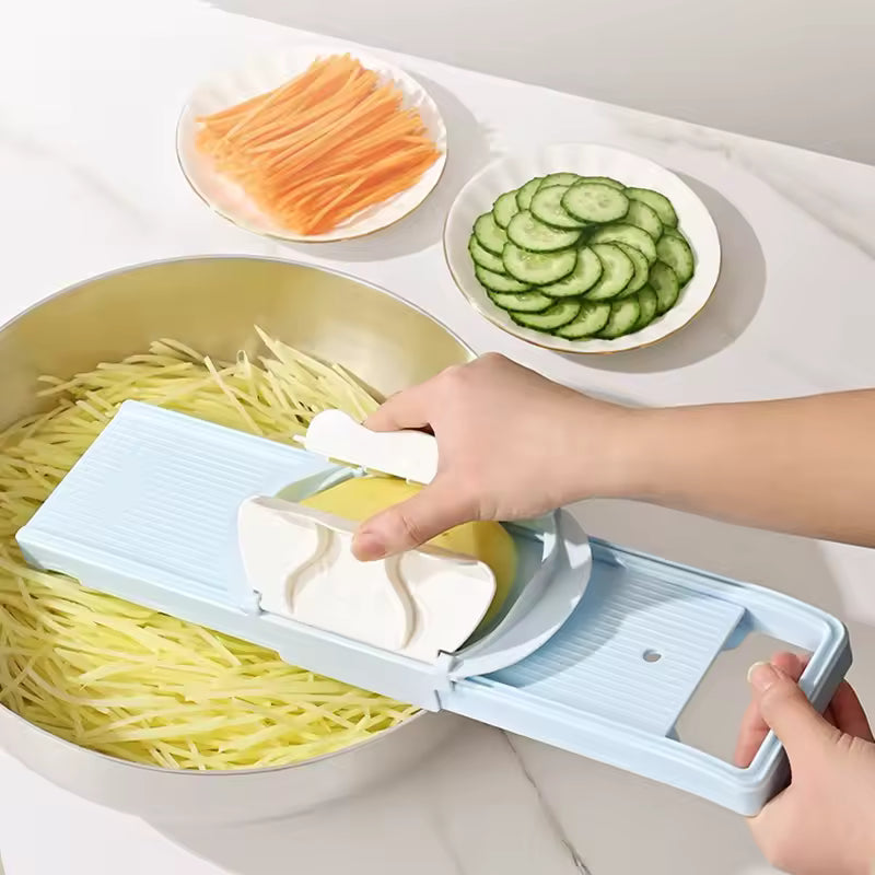 Coupe-légumes multifonction – Râpe & trancheuse portable