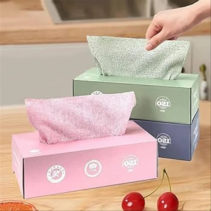 Lot de serviettes en microfibre – 20 x 20 cm – 20 serviettes par lot – Multicolore