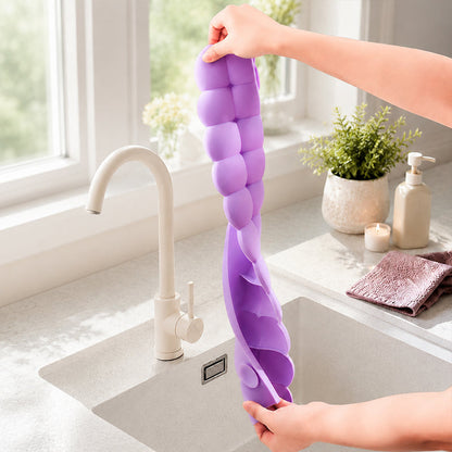 Protection anti-éclaboussures en silicone pour évier de cuisine